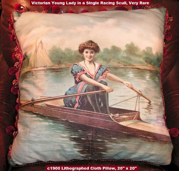 RowingGalPillow 20X20 Inch.jpg (211419 bytes)